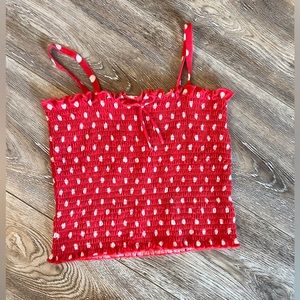 Tucker and Tate size 8/10 red tank top